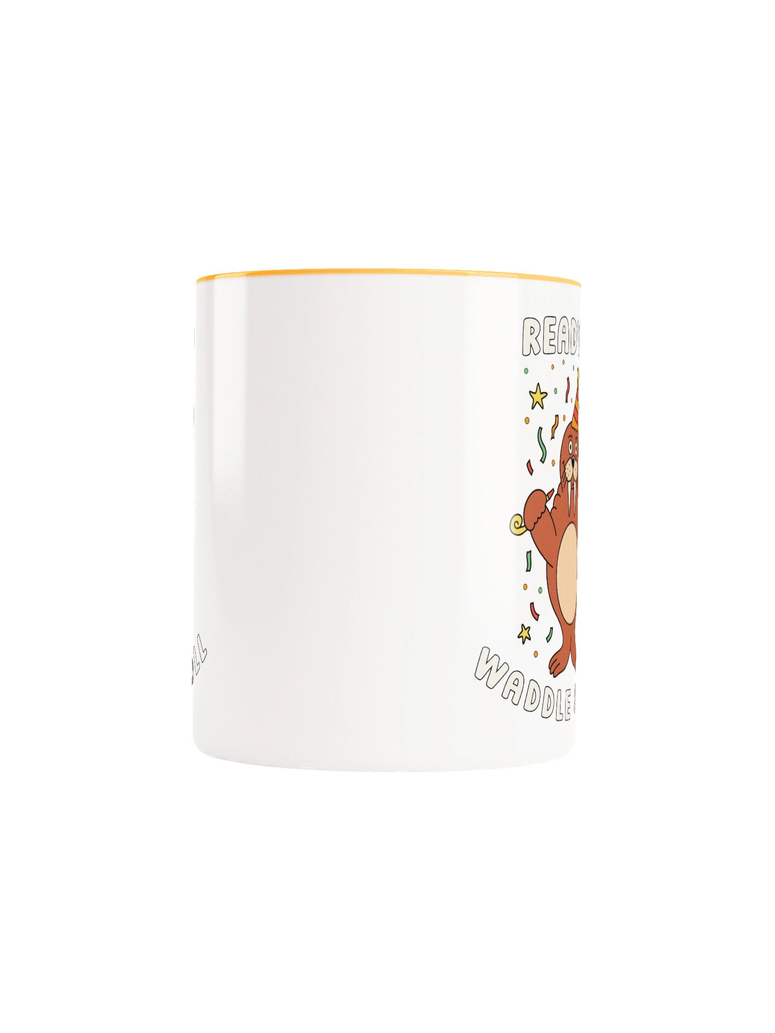 Ready To Waddle And Roll Cute Silly Funny Walrus Mug product image (5)