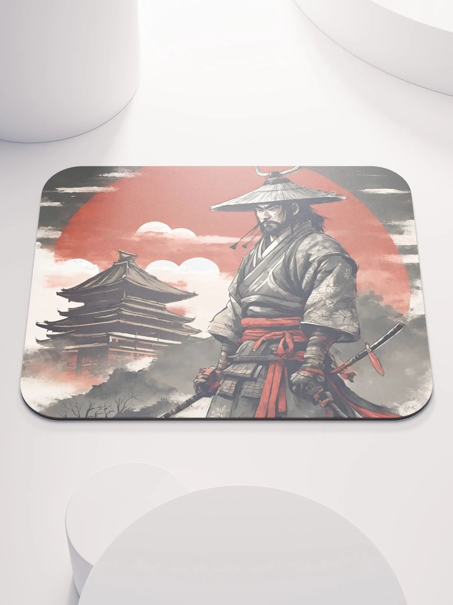 Samurai Warrior Mouse Mat product image (3)