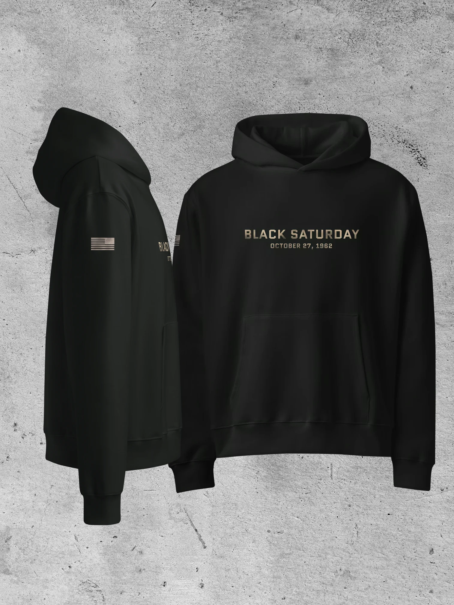 Black Saturday Hoodie Print product image (1)