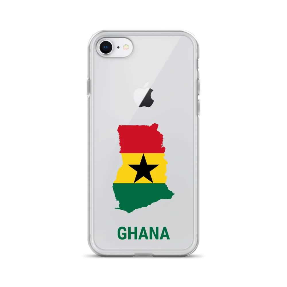 Ghana 2026 World Cup Flag iPhone Tough Case - Ghana Soccer Phone Cover - Dual Layer Protective Case product image (1)