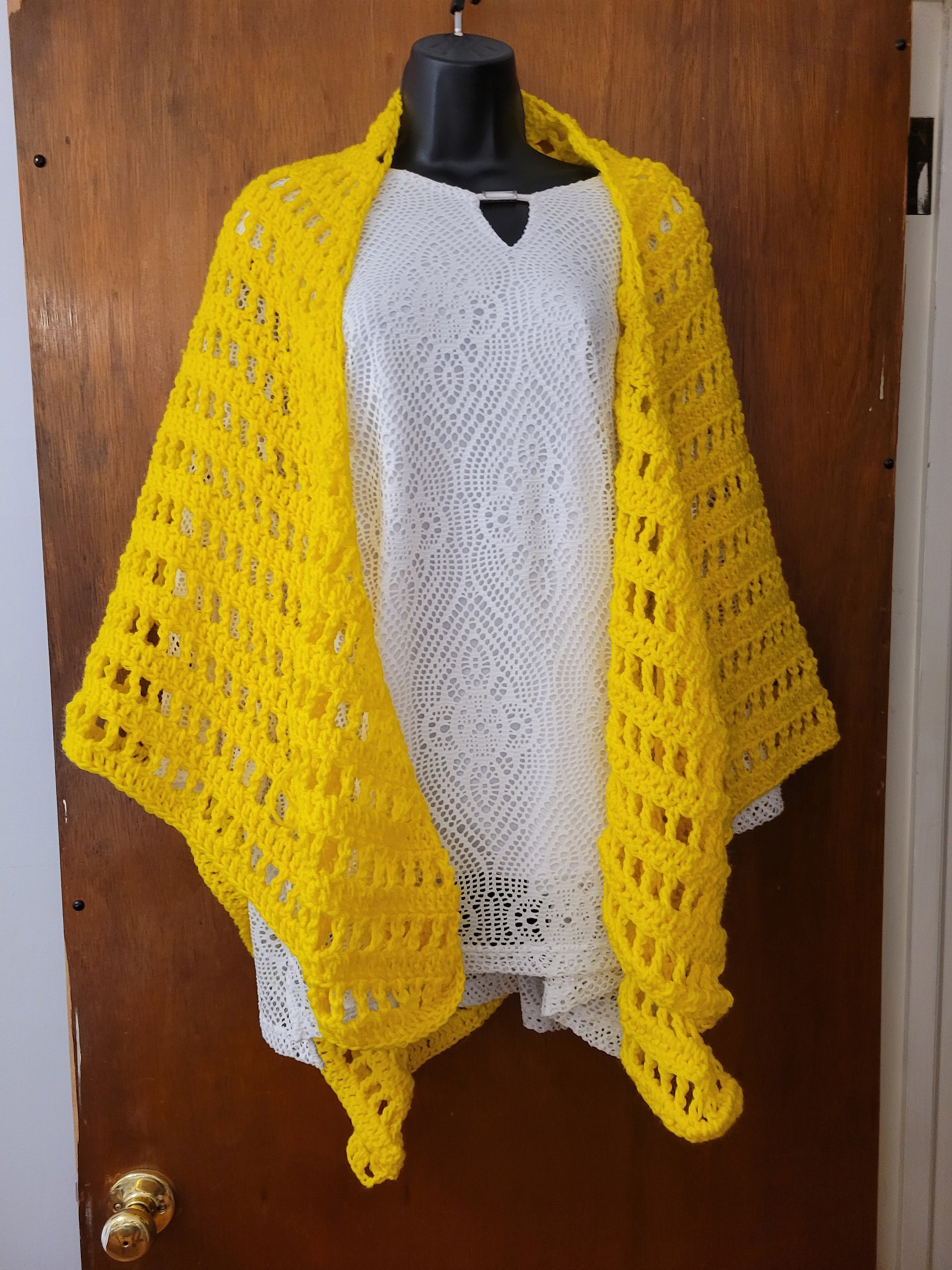 Sunshine Yellow Shawl product image (1)