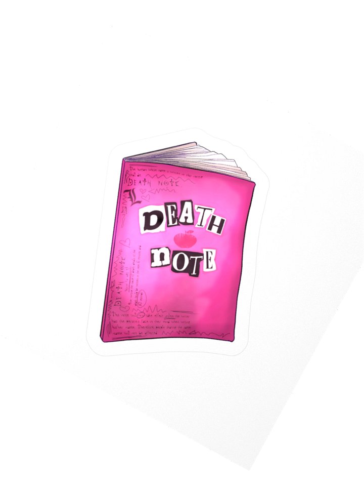 Death Note Burn Book Stickers product image (4)