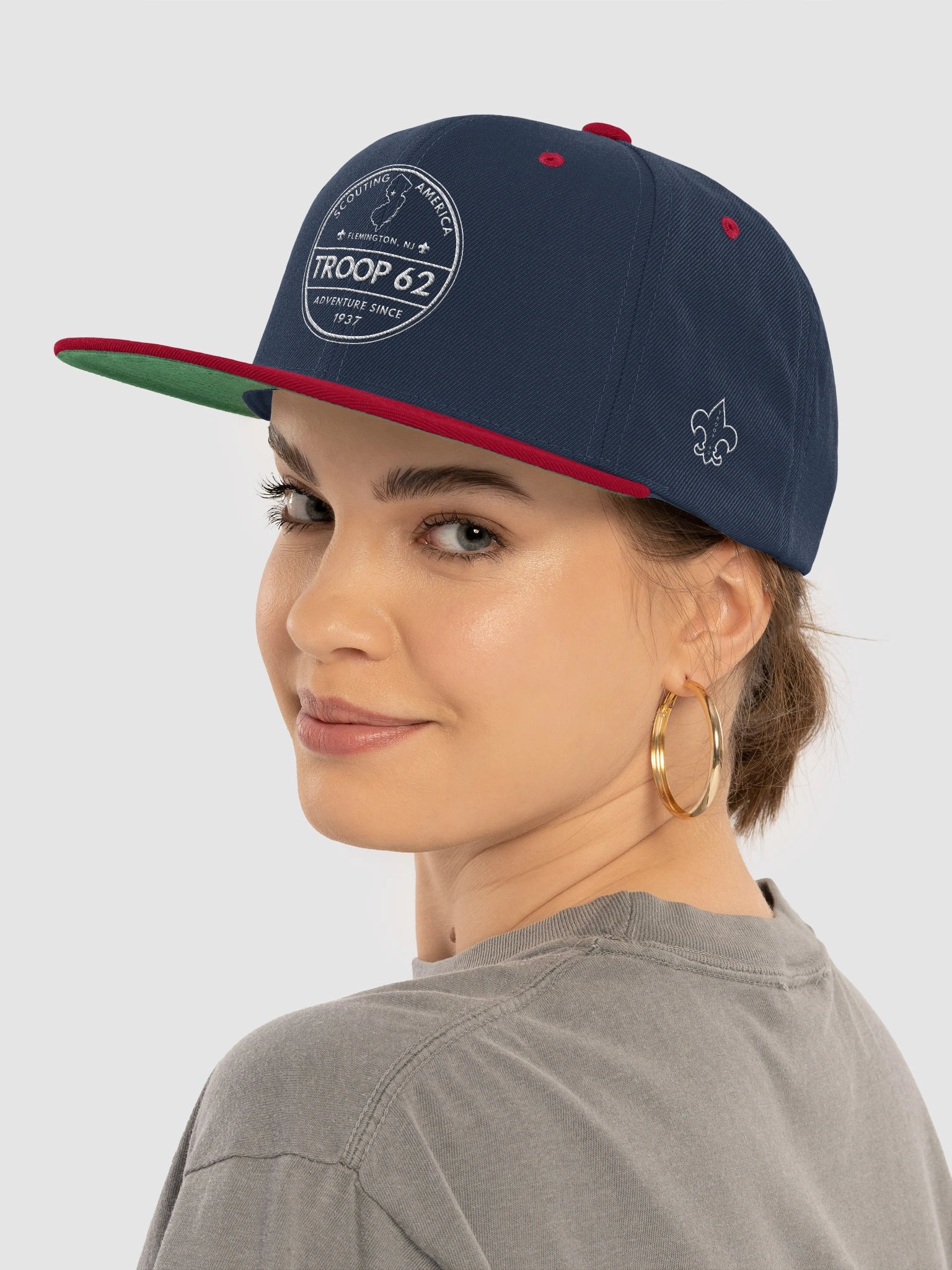 Troop 62 Embroidered Wool Hat product image (5)