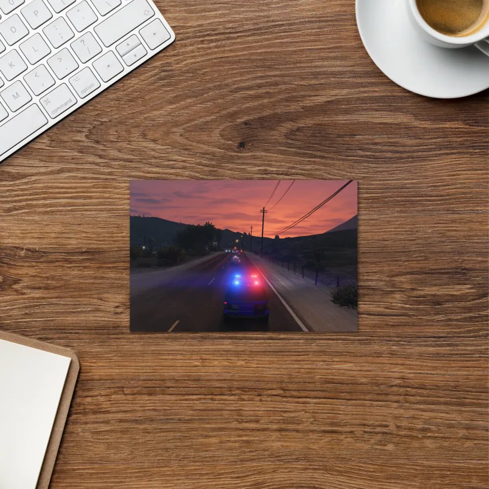 Sunset Sentinel Greeting Card product image (8)