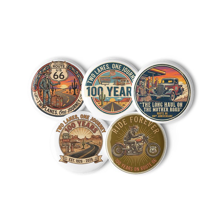 Route 66 Anniversary Collection - V3 Pins product image (1)