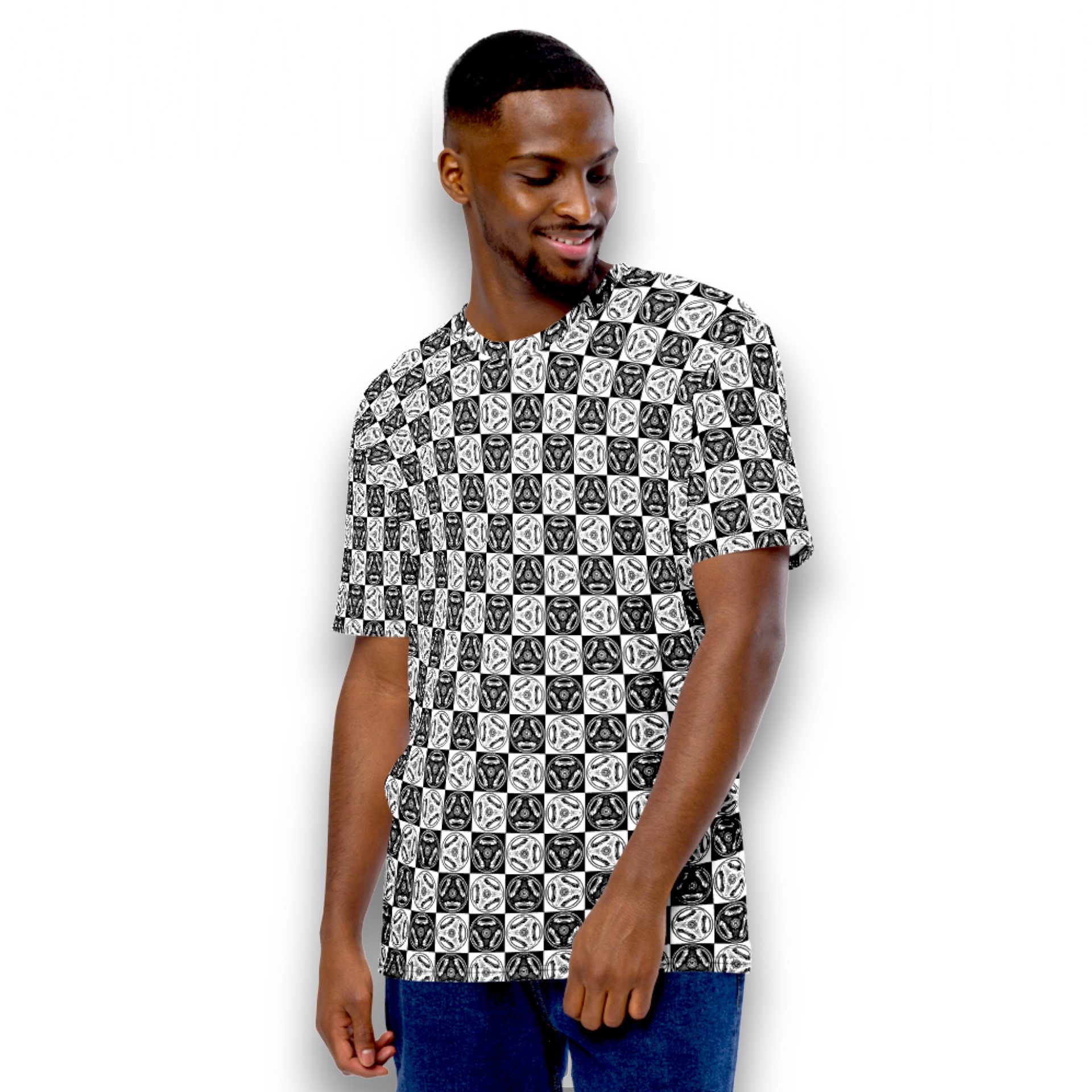 Checked Out Carballer All Over - Ultimate T-Shirt | #MadeByMELO product image (5)