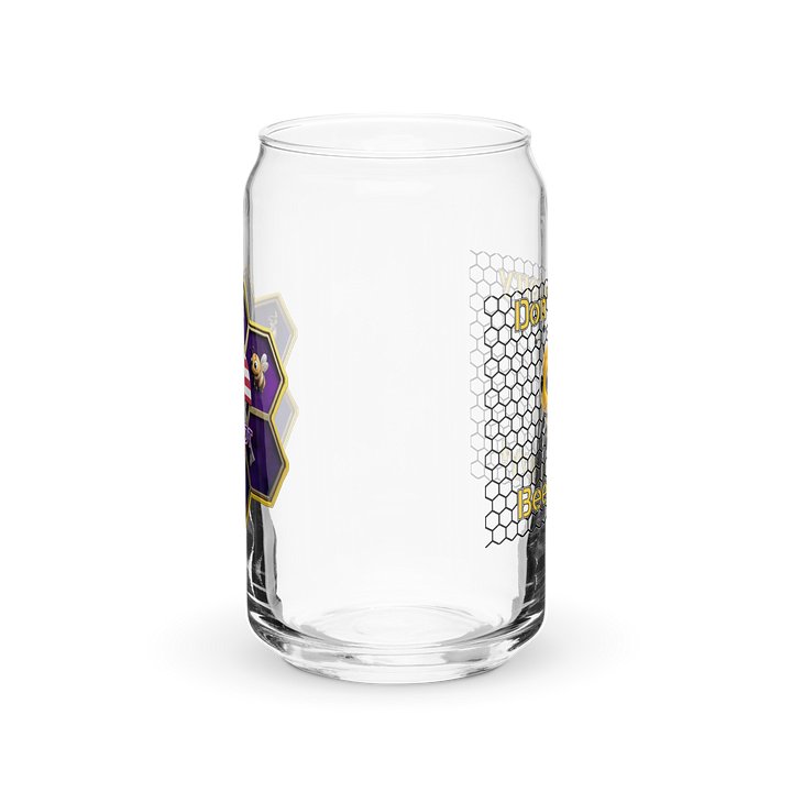 Bee Happy Can-Shaped Glass product image (6)