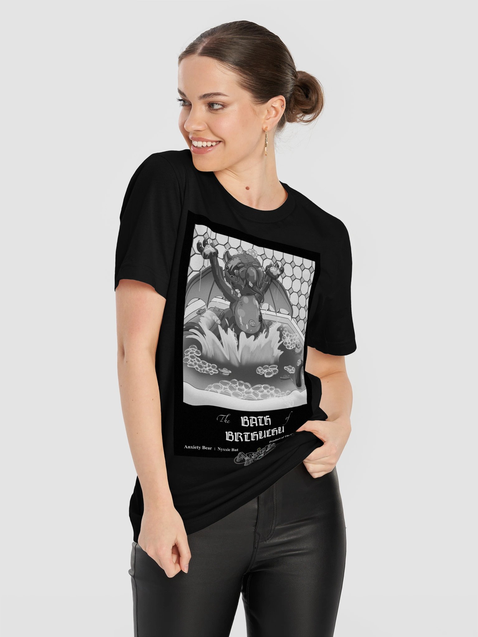 Anxiety Bear presents: Bath of Bruthulu T-Shirt product image (118)