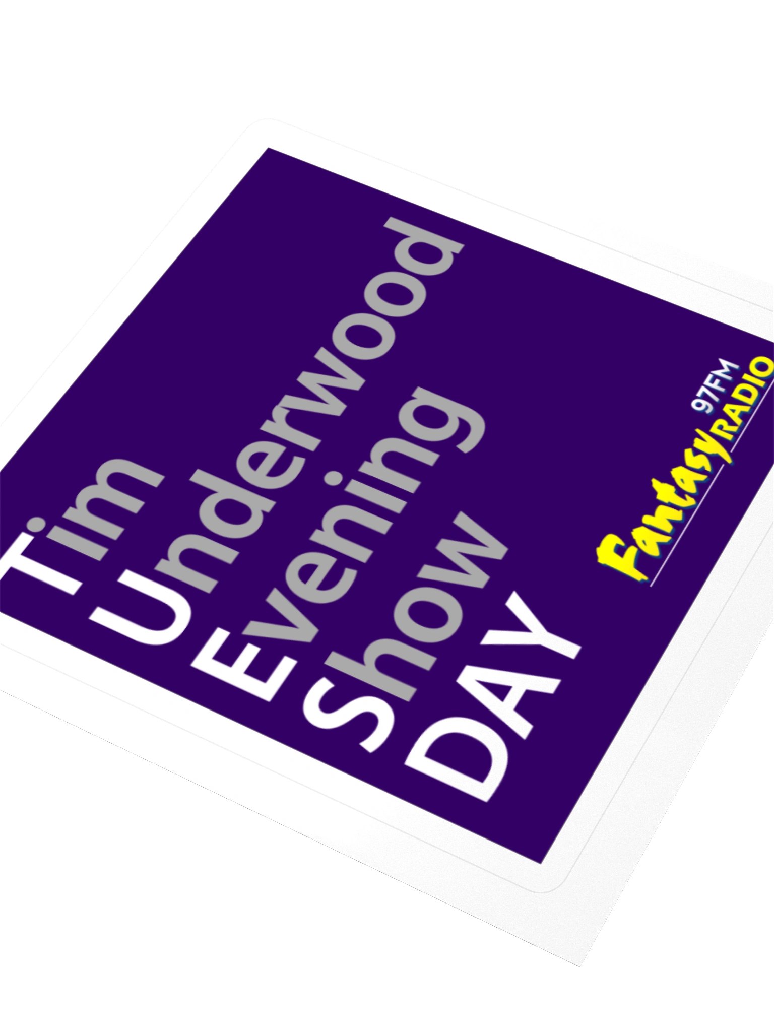 Tim Underwood Evening Show Sticker product image (6)