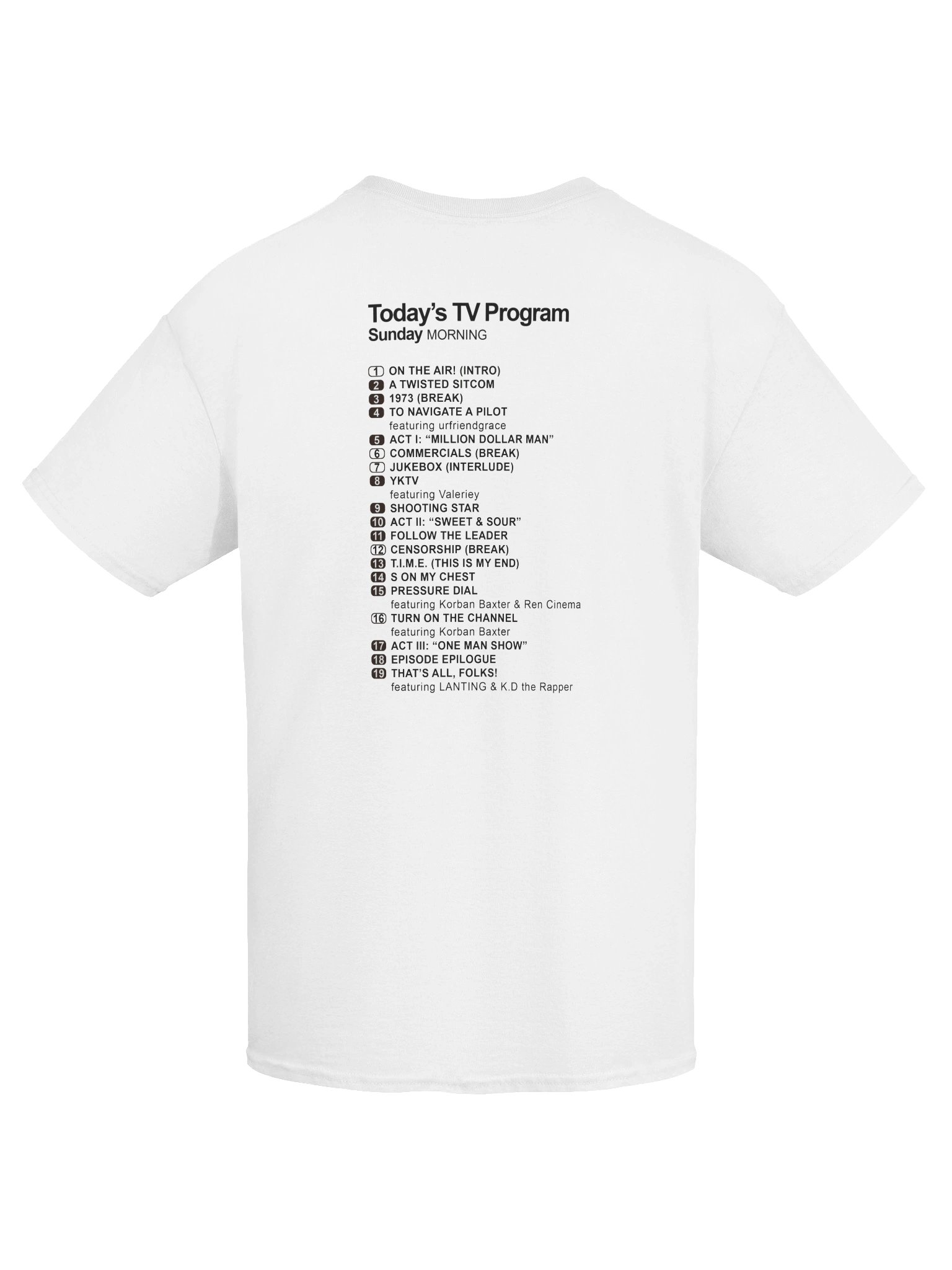 "A Twisted Sitcom" Live Wire T-Shirt product image (7)