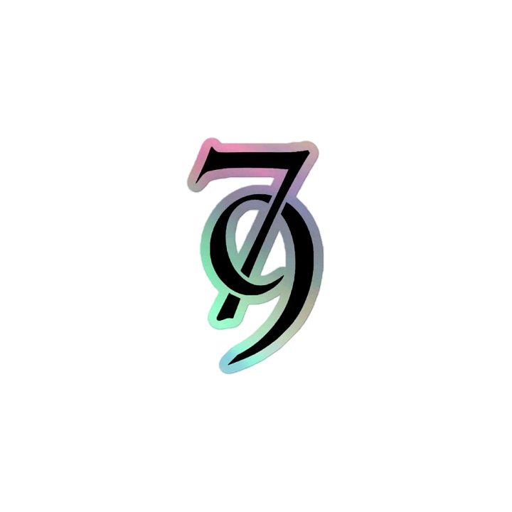 S7VNTY9 Logo Holo Sticker product image (1)