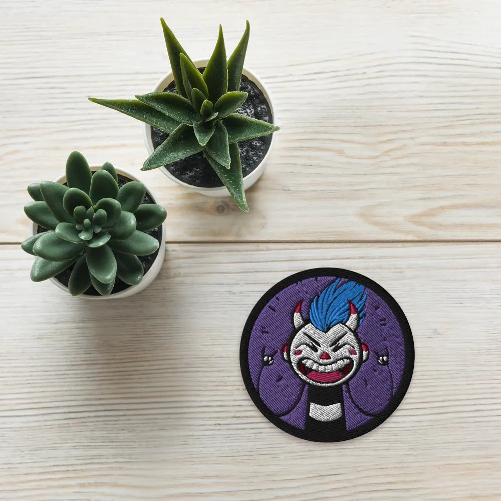 FallingFreely Rockin' Out Embroidered Patch product image (5)
