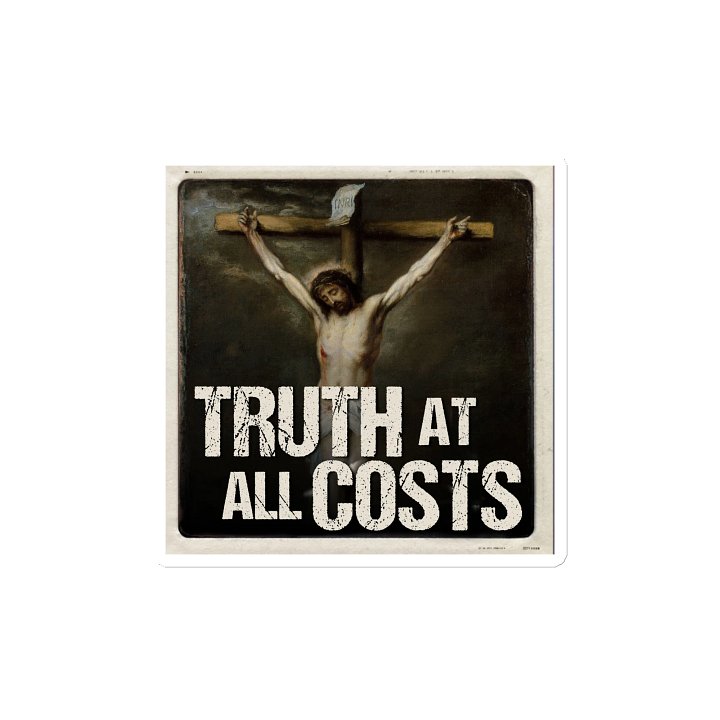 Truth at All Costs podcast art magnet product image (2)