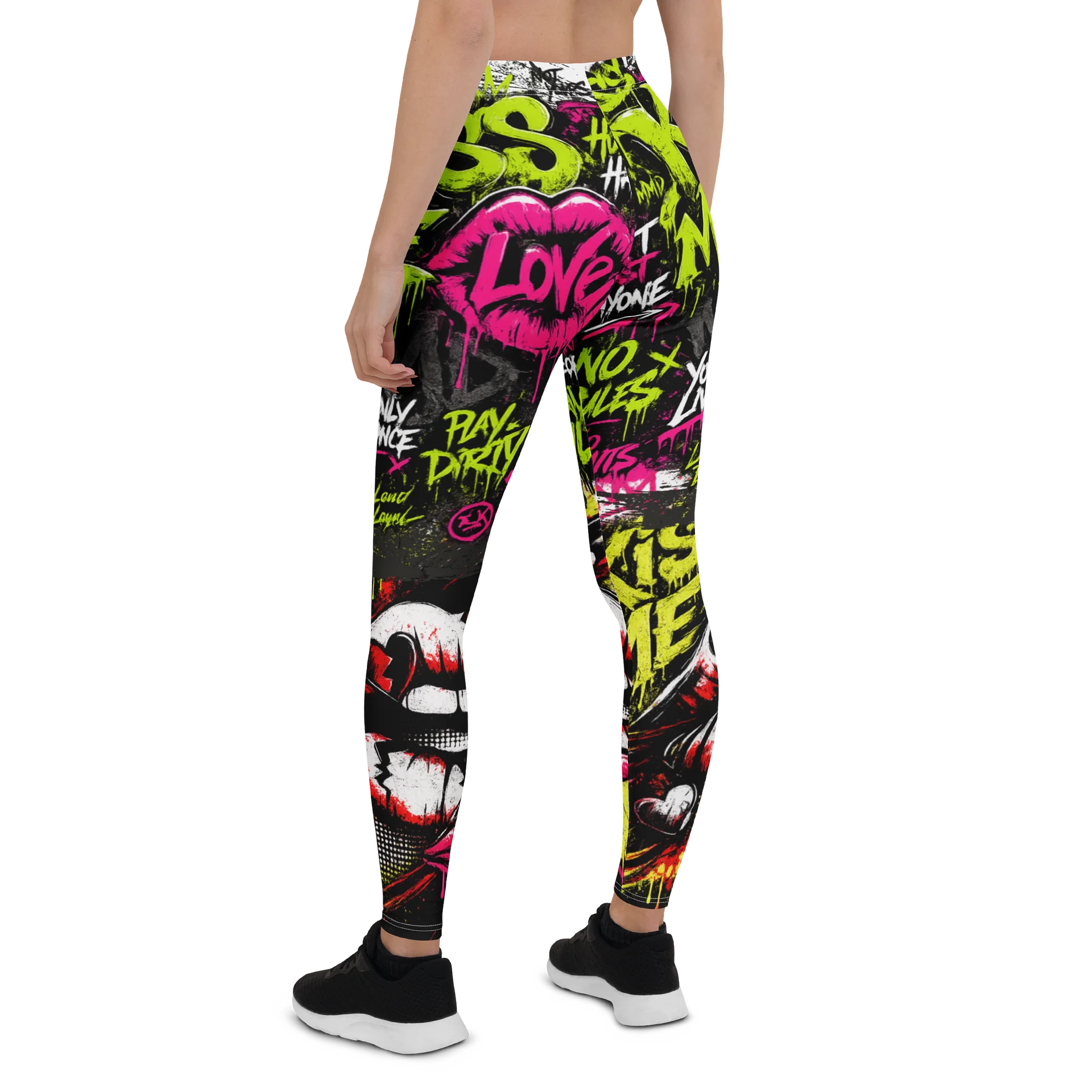 Graffiti Kiss Me Leggings product image (3)