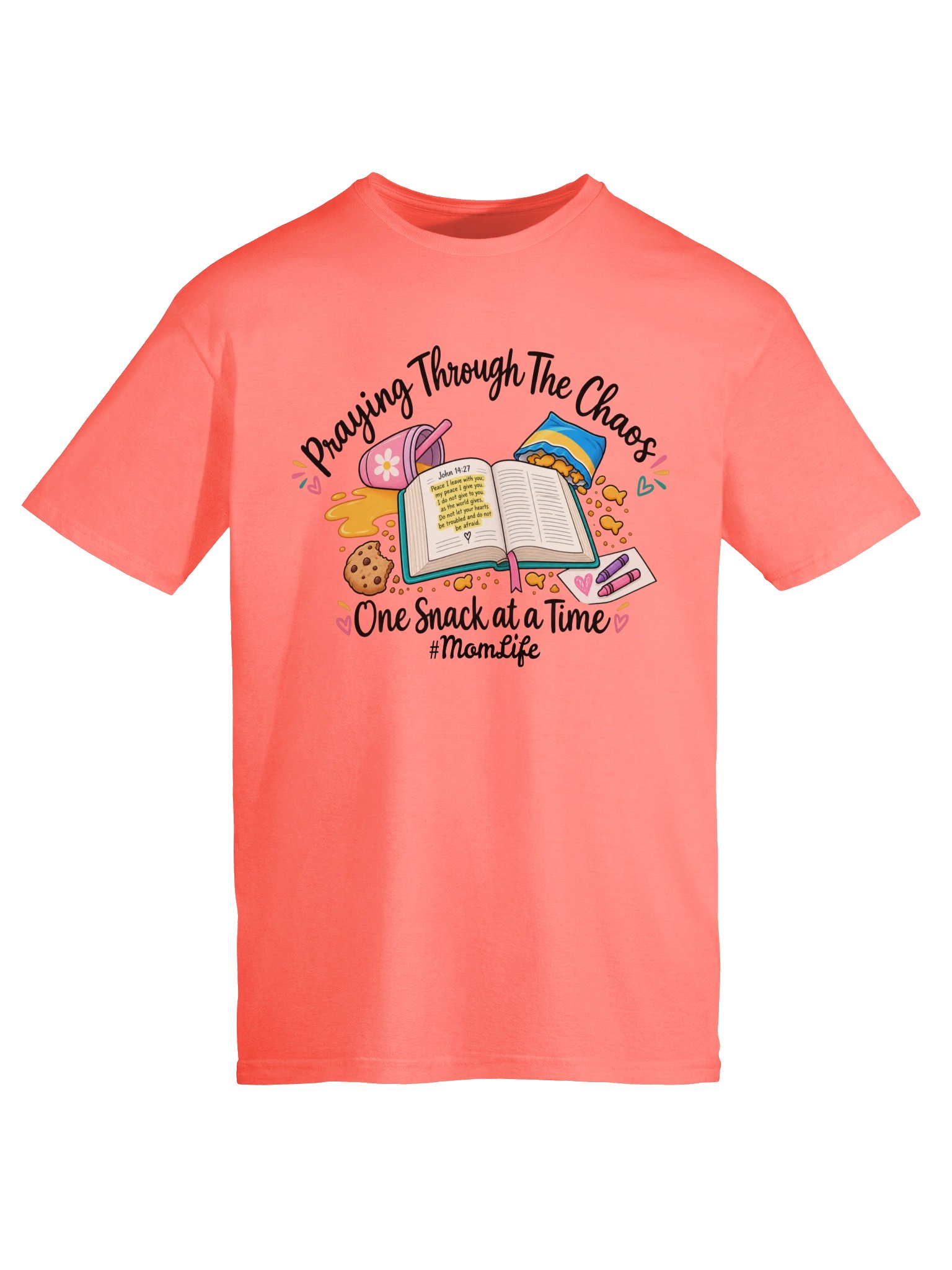 Praying Through the Chaos Tee | 1 Thessalonians 5:17 product image (125)