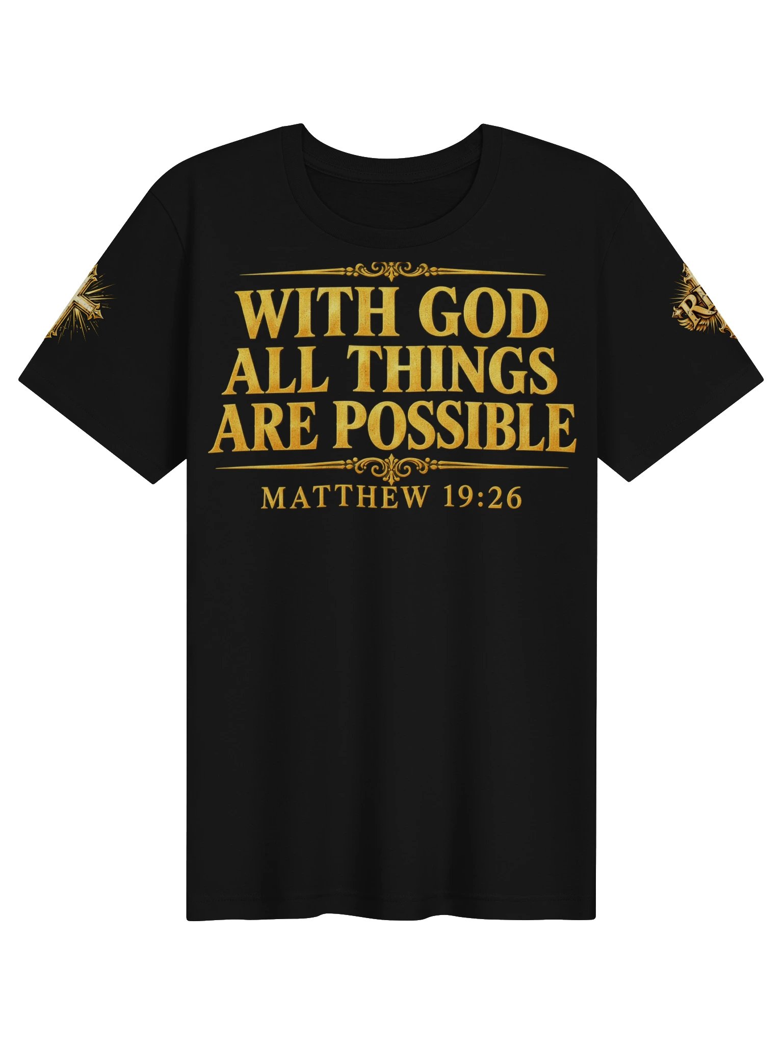 Fixed Through Faith — Eagle & Cross T-Shirt product image (1)