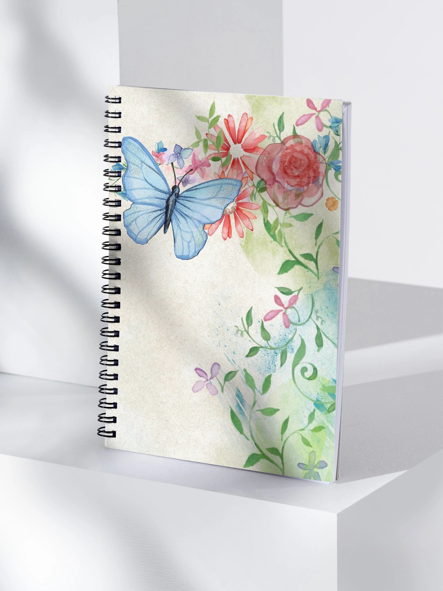 Butterfly Blooms Spiral Notebook product image (4)