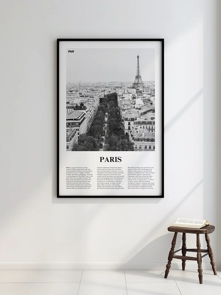 Paris 02 Newspaper Poster product image (2)