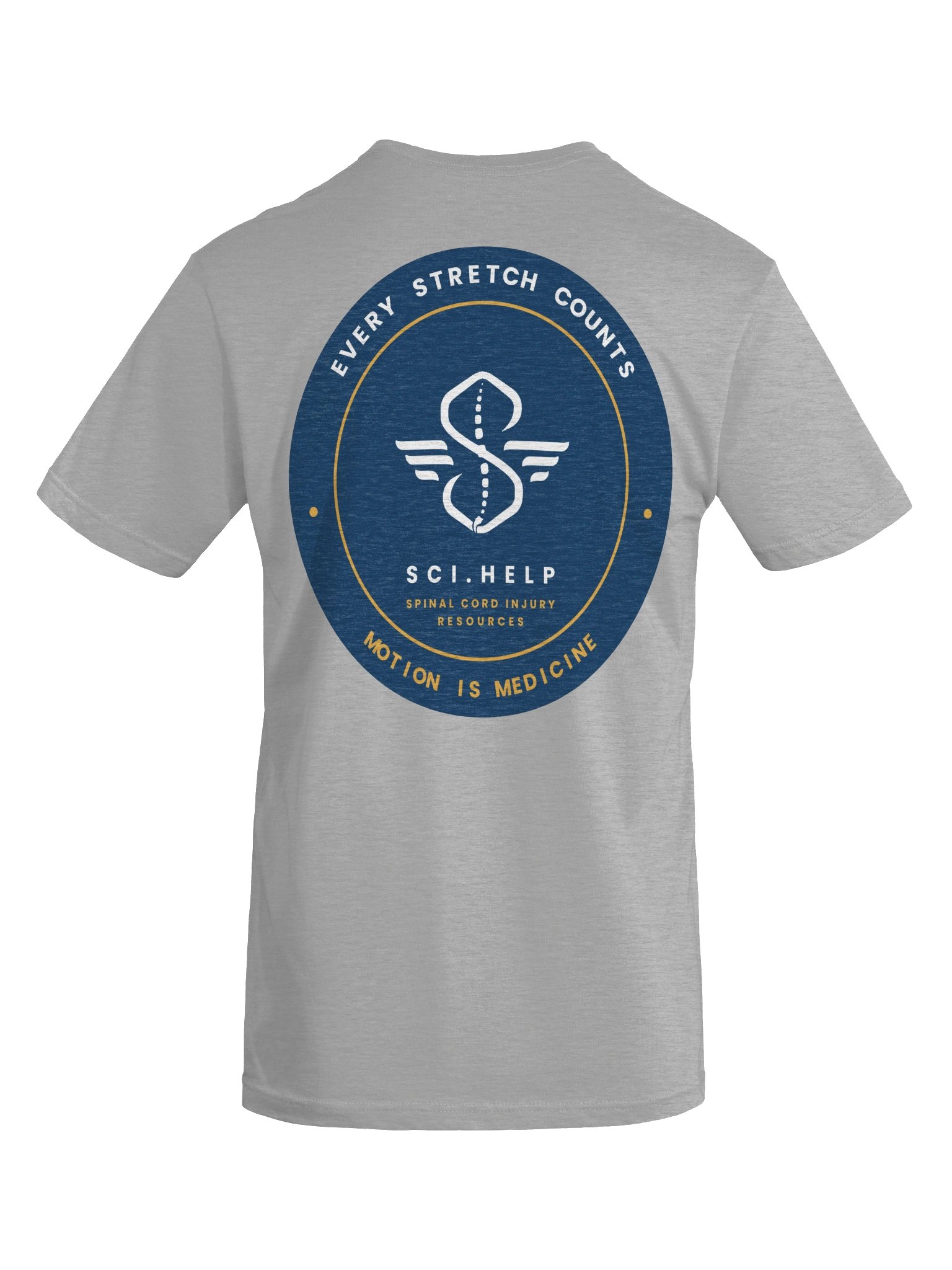 Grey T-Shirt - Every Stretch Counts product image (7)