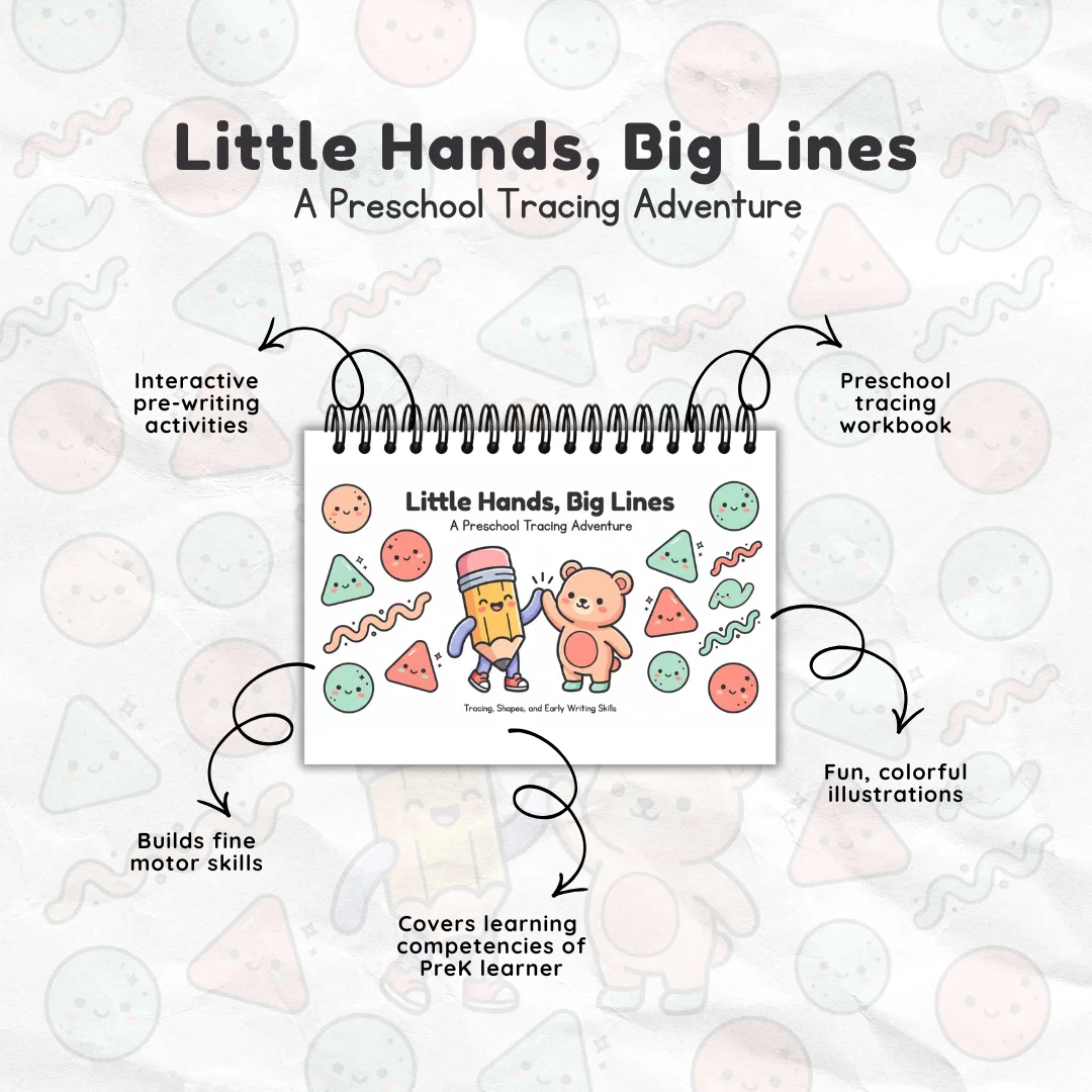 Little Hands, Big Lines: A Preschool Tracing Workbook Bundle product image (2)