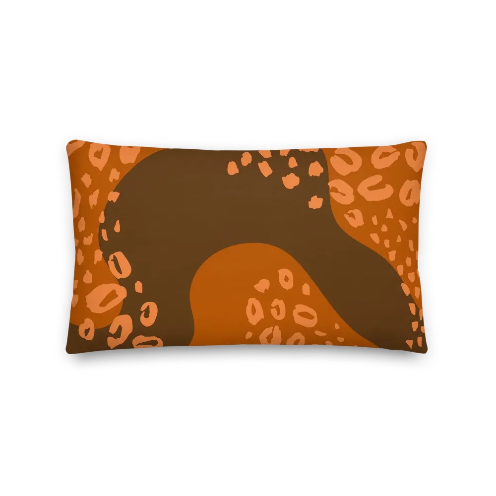 Orange Camo Chic Premium Pillow product image (2)