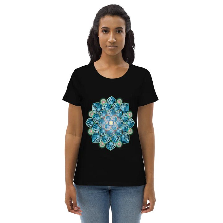 Summer Rain Mandala Women's Eco T-Shirt product image (1)
