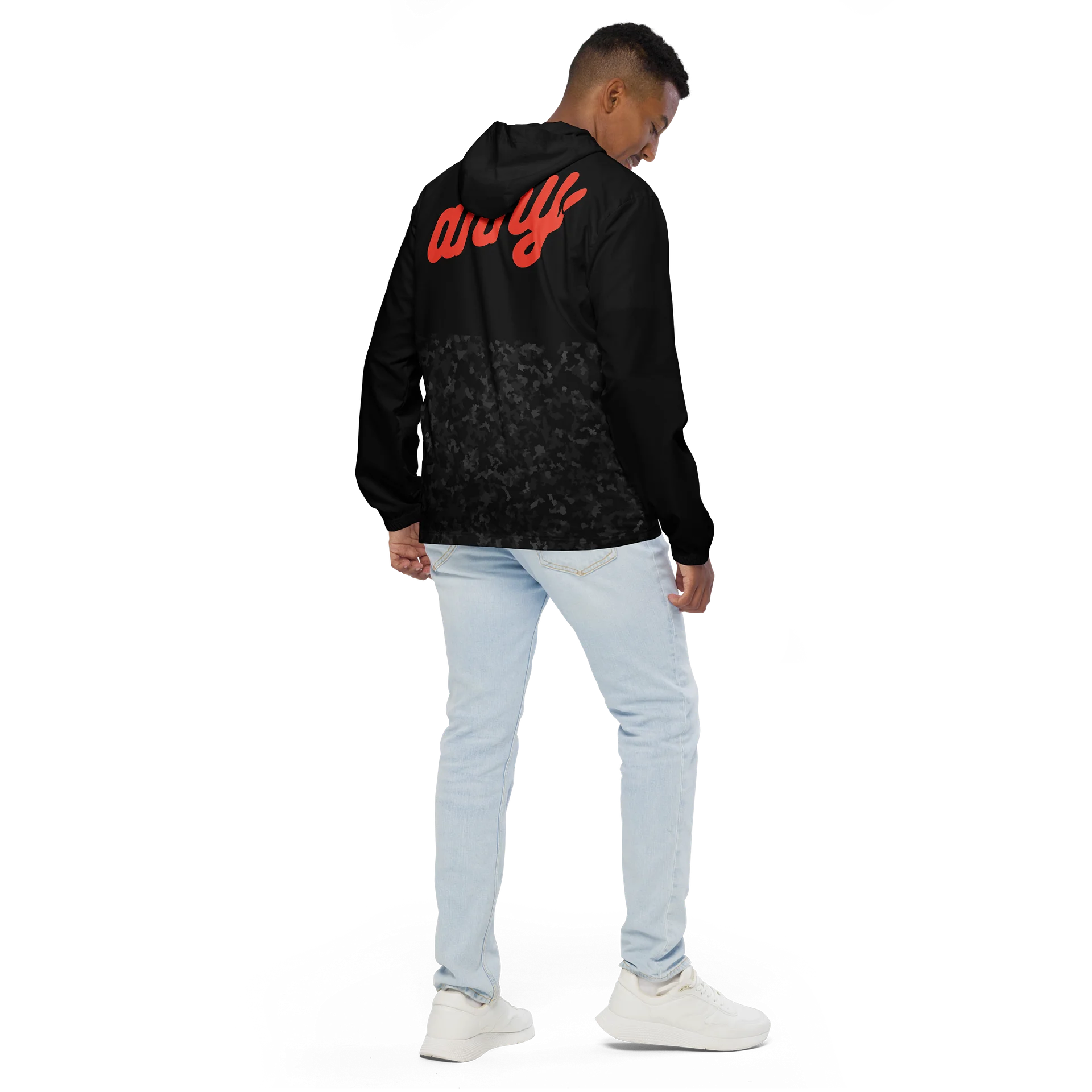 Dis Camo Windbreaker - Red product image (2)