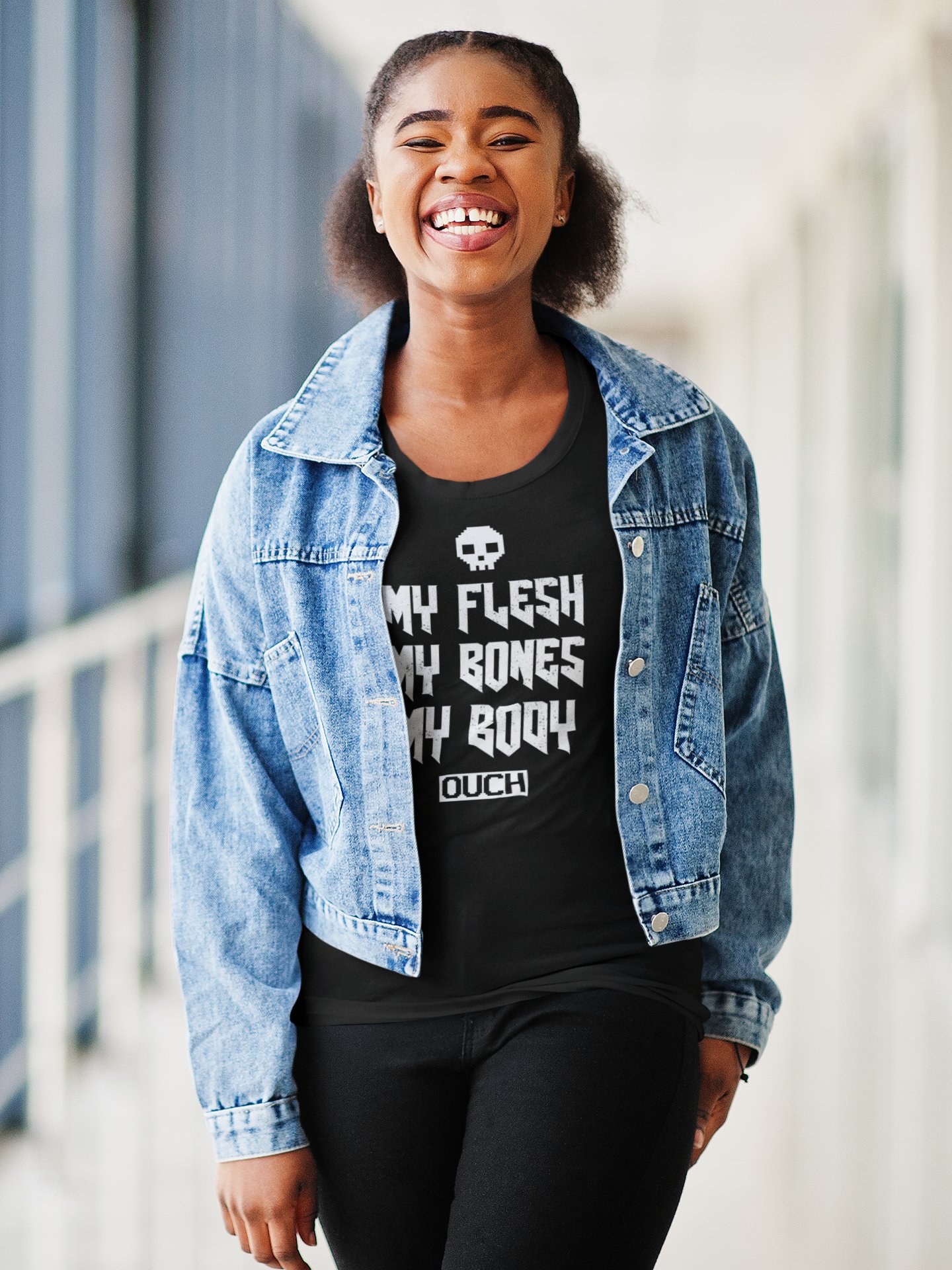 My Whole Body Hurts femme cut supersoft t-shirt product image (1)