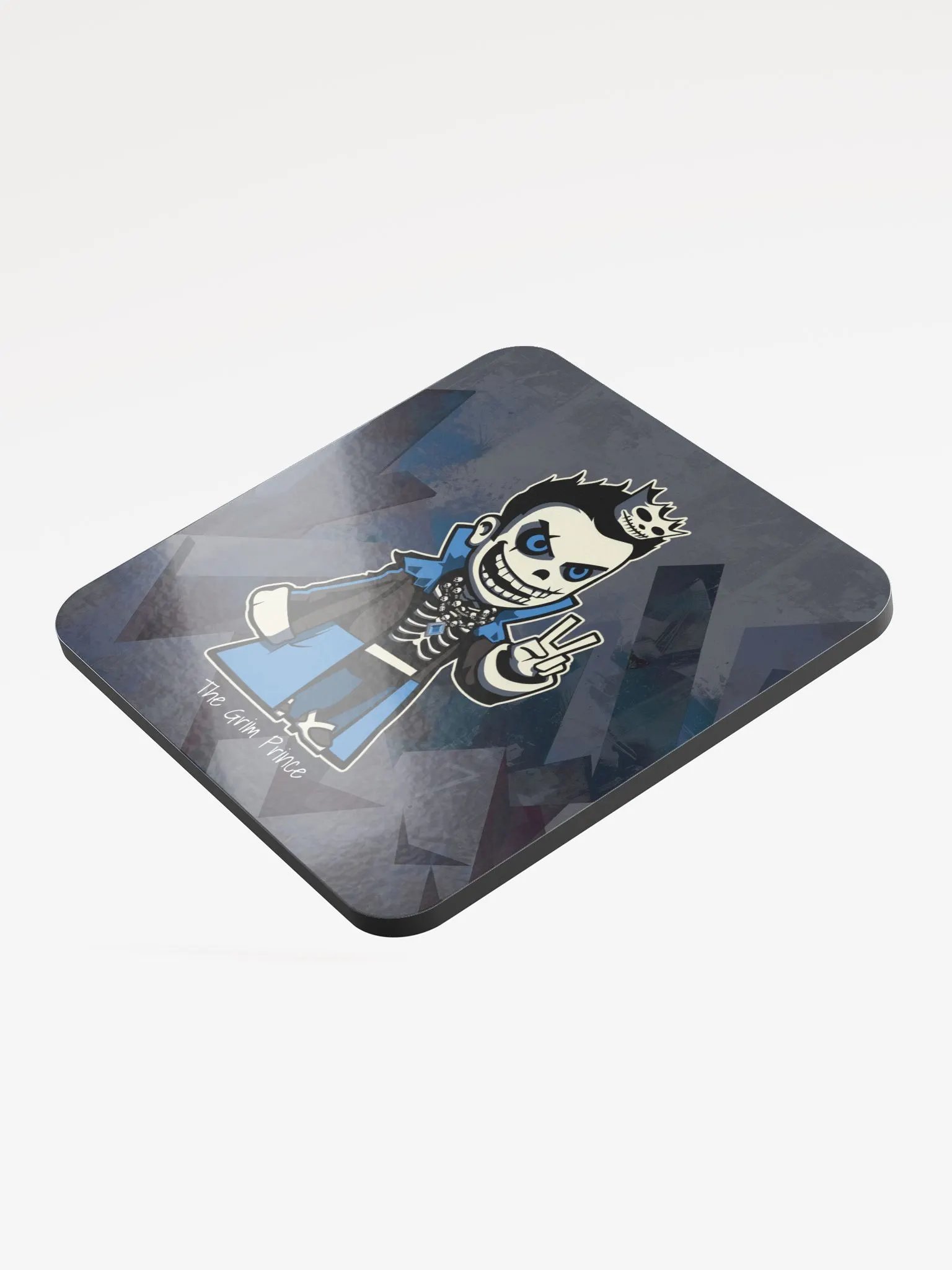 Grimmy the Grim Prince - Glossed Cork Coaster product image (4)