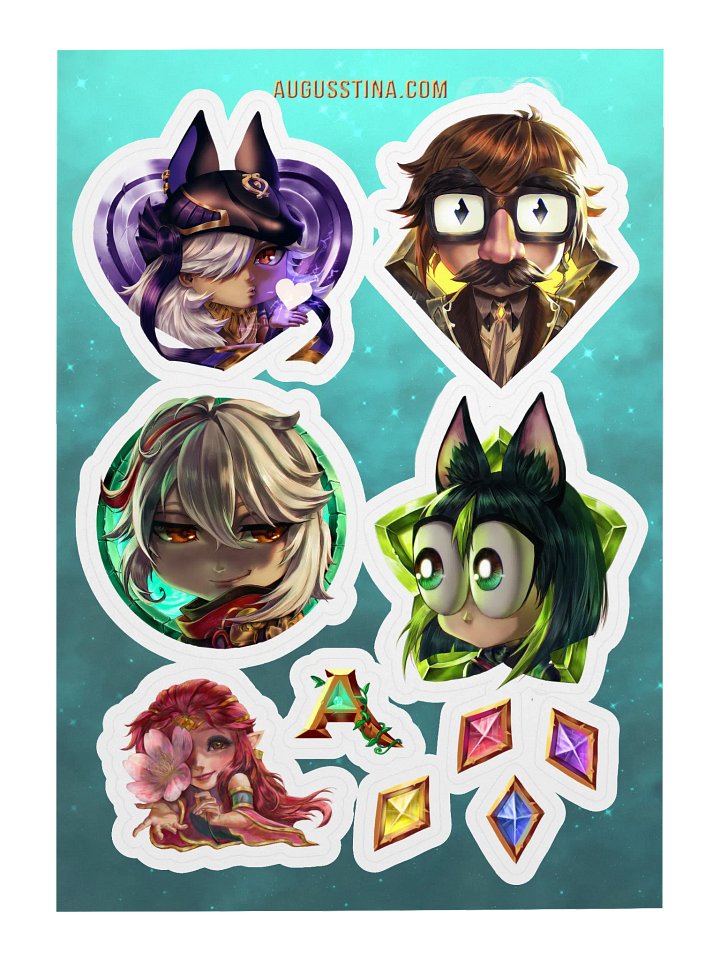 Silly Genshin Stickers product image (1)