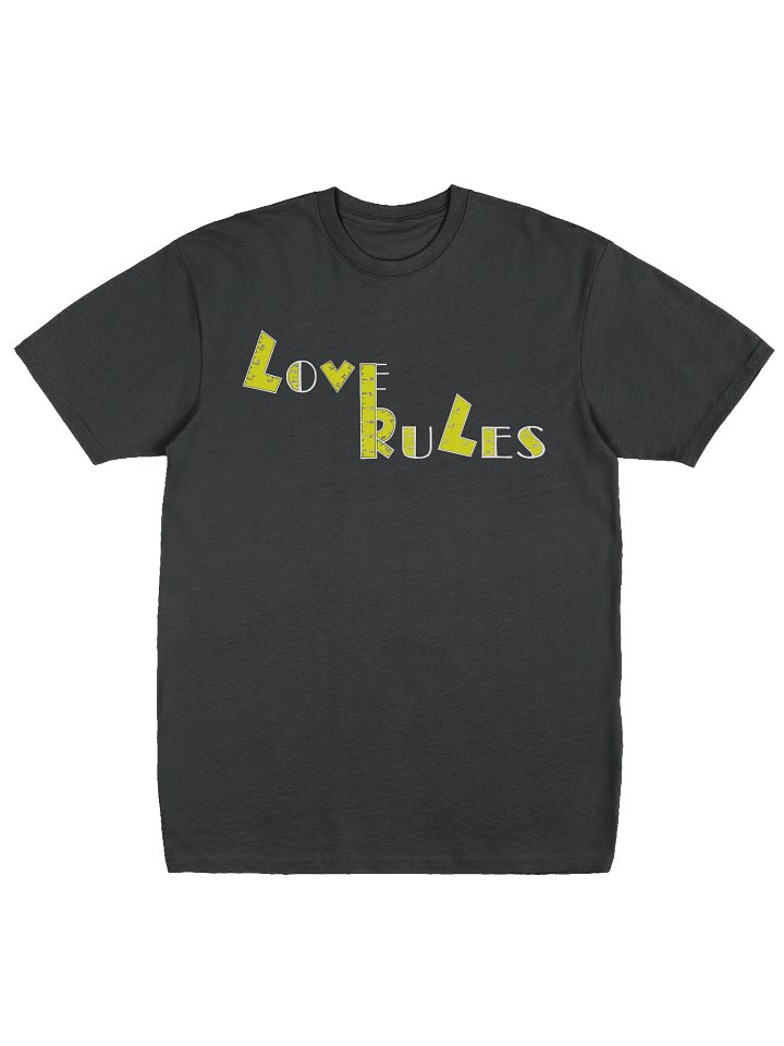 LOL love rules male large tee product image (1)
