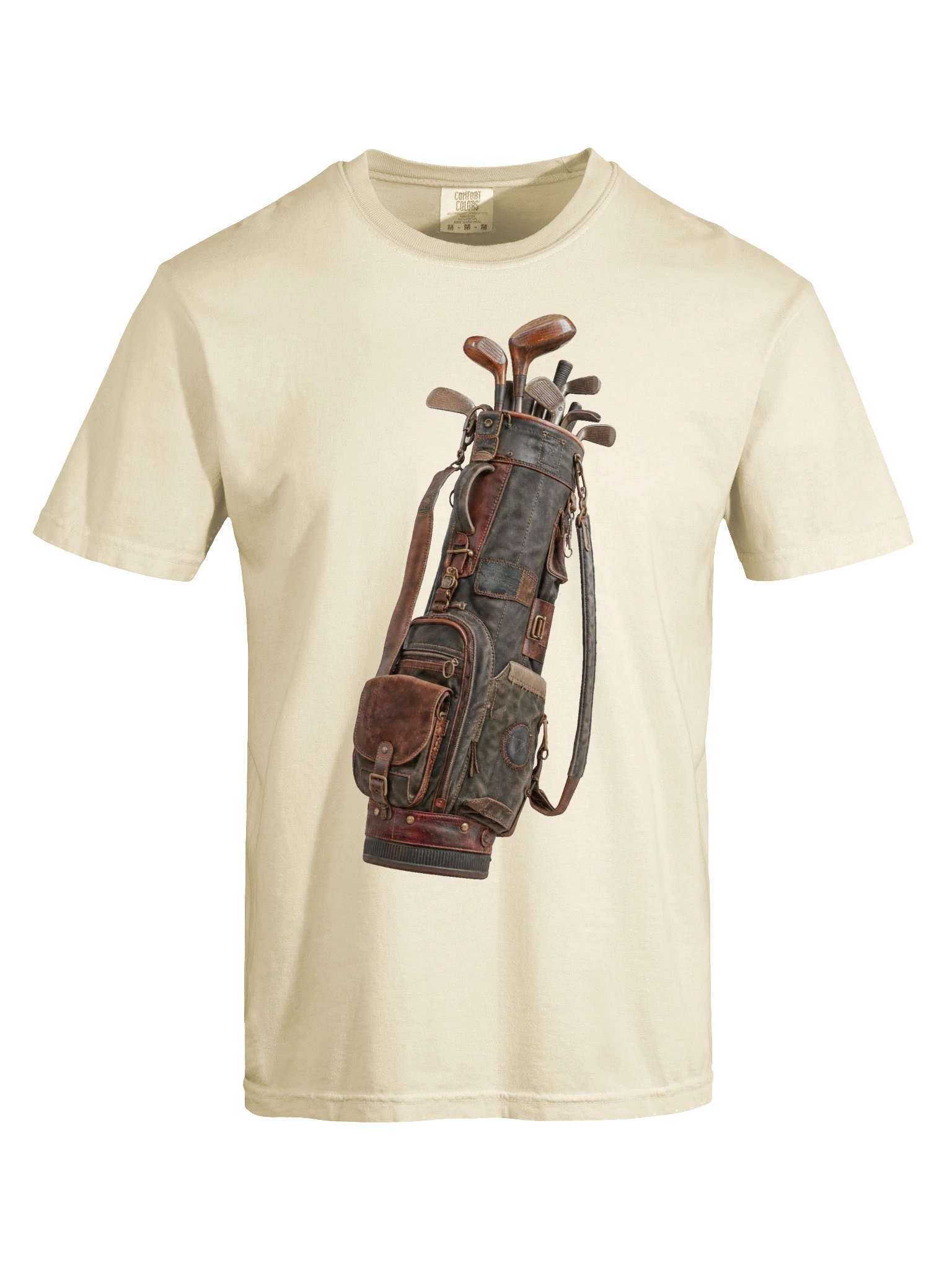 Cinder Links 008 Heirloom Golf Bag Art Tee product image (5)