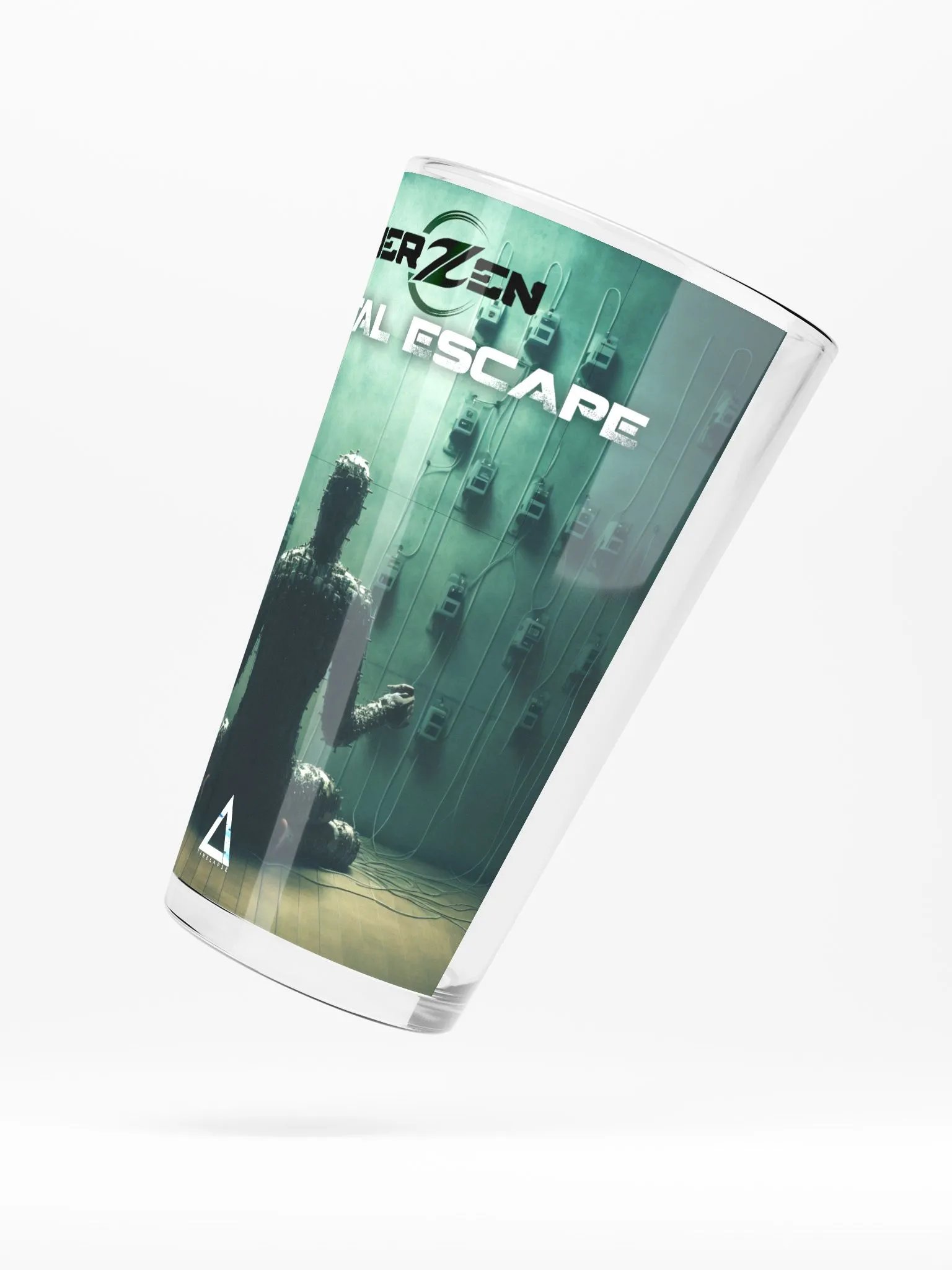 Mental Escape Pint Glass product image (5)