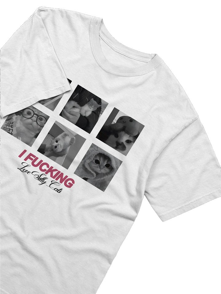 i FUCKING love silly cats - tee product image (2)