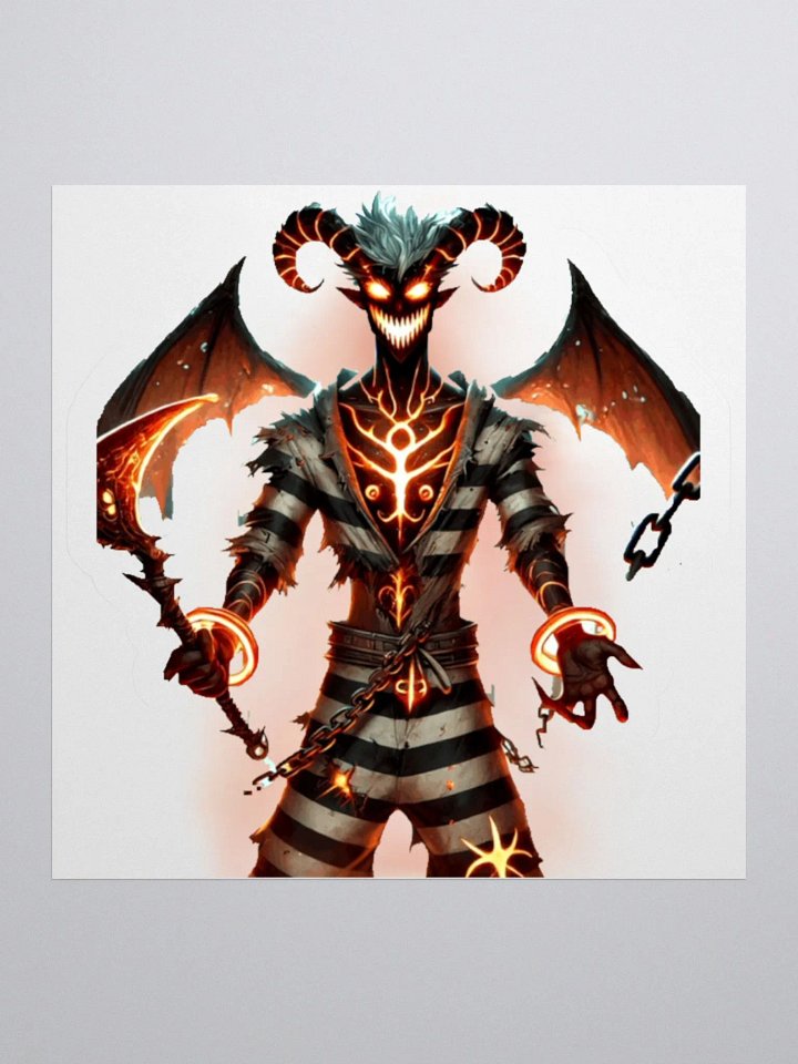 Kryme’s Infernal Vinyl Sticker 🔥💀 product image (1)