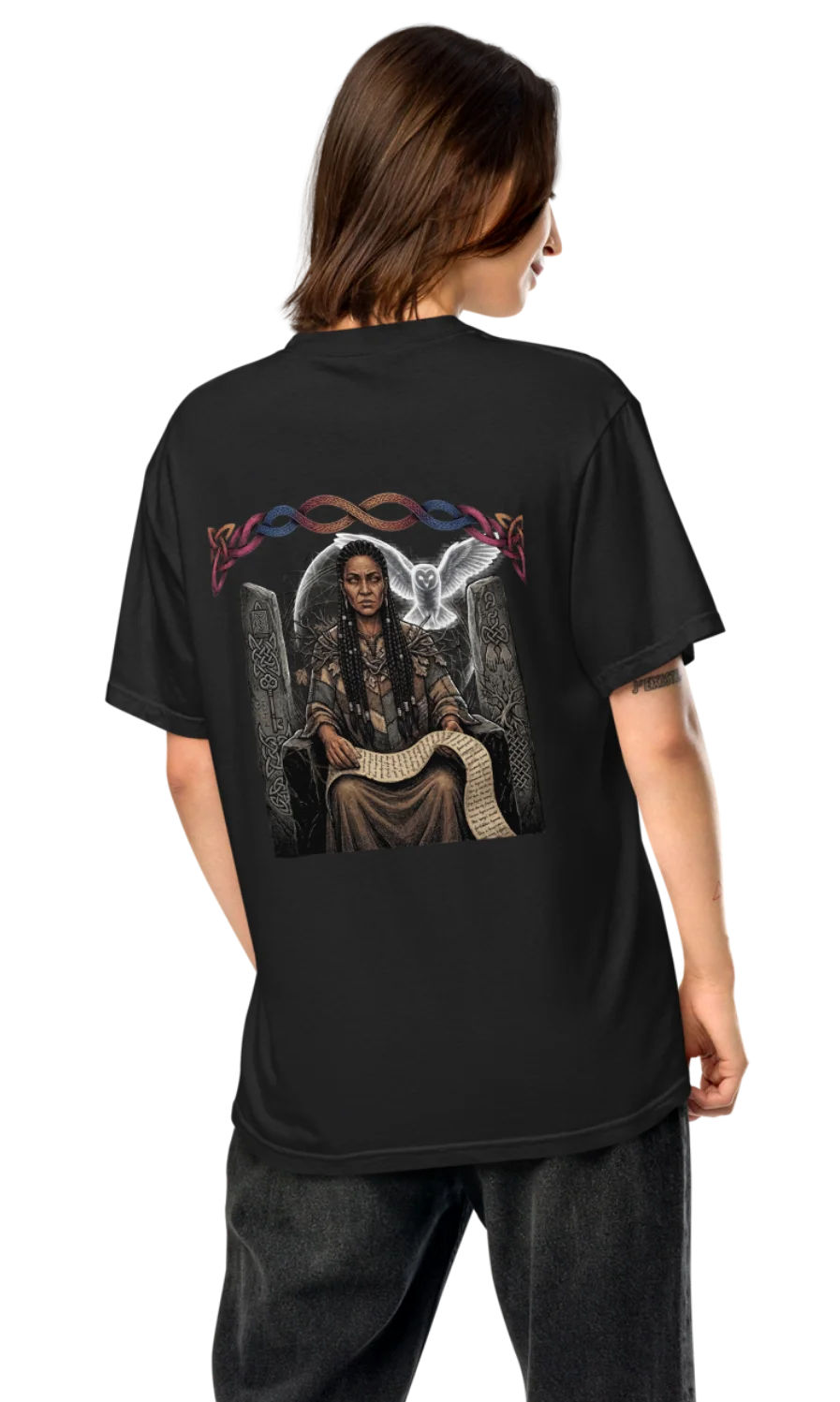 II - THE HIGH PRIESTESS Vintage Tee product image (3)