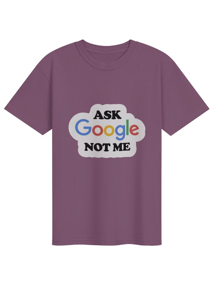 Ask Google tee product image (1)