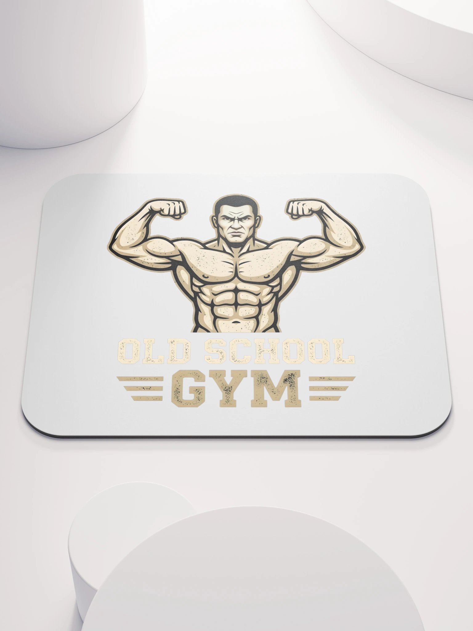 Old School Gym Mouse Pad product image (1)