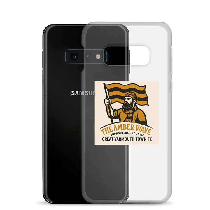 Amber Wave Supporters Samsung® Clear Case product image (24)