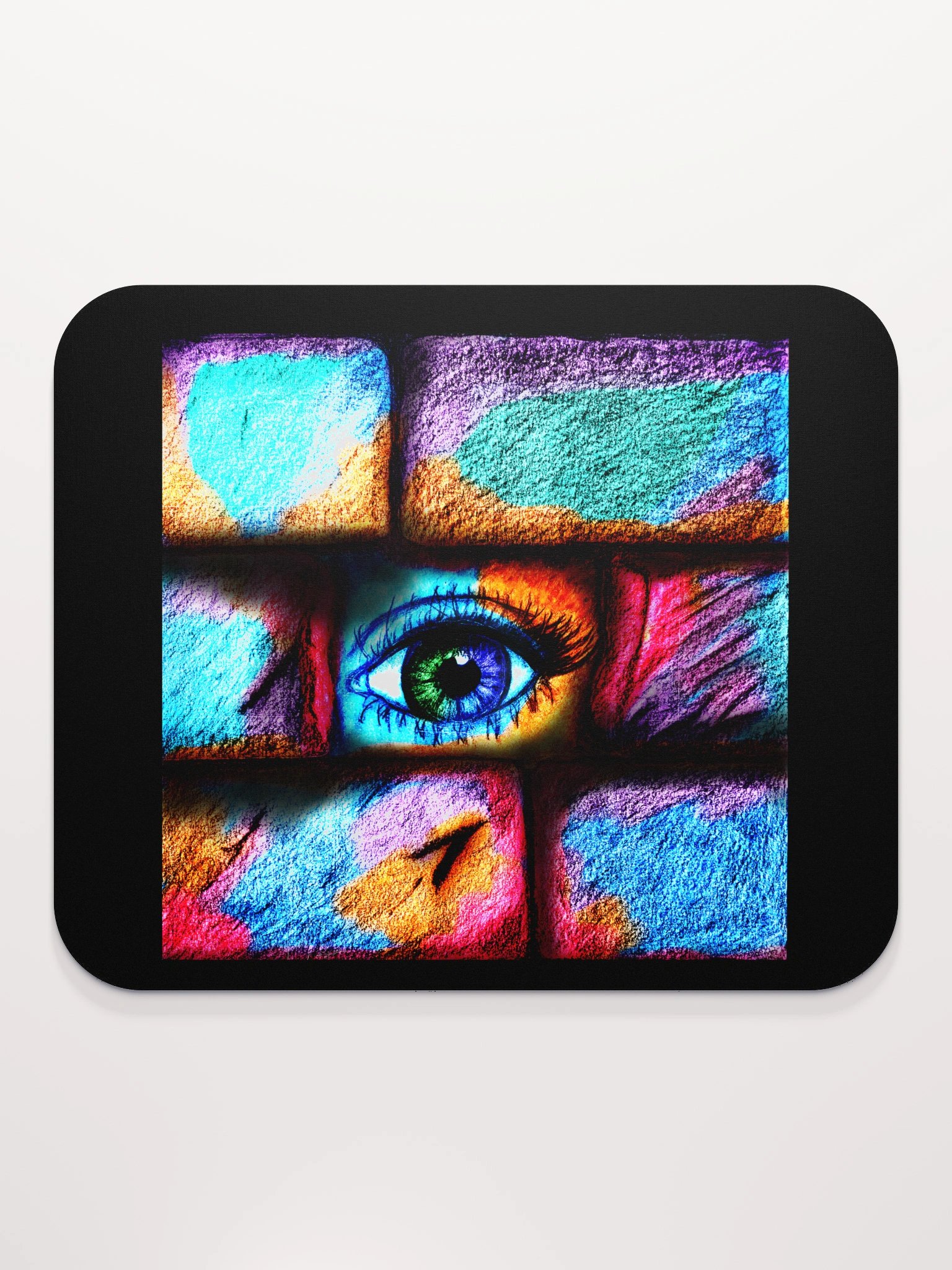 "Behind the wall" Classic Mouse Pad product image (1)