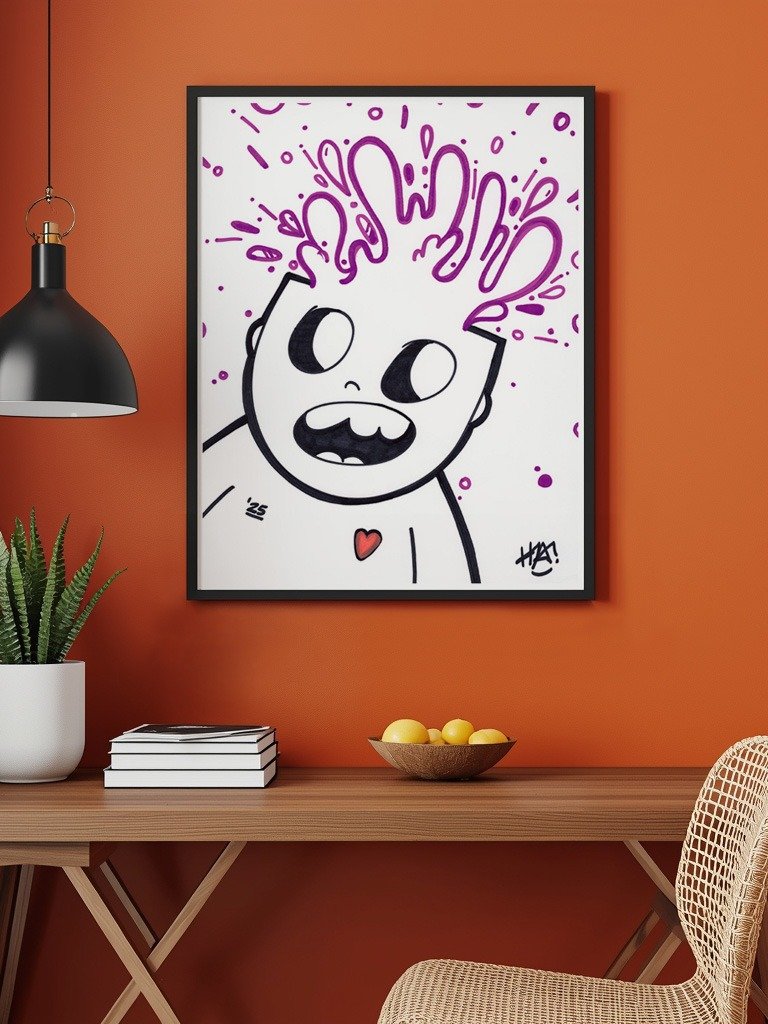 Out of Your Mind – Limited Edition Art Print (Unframed) product image (3)