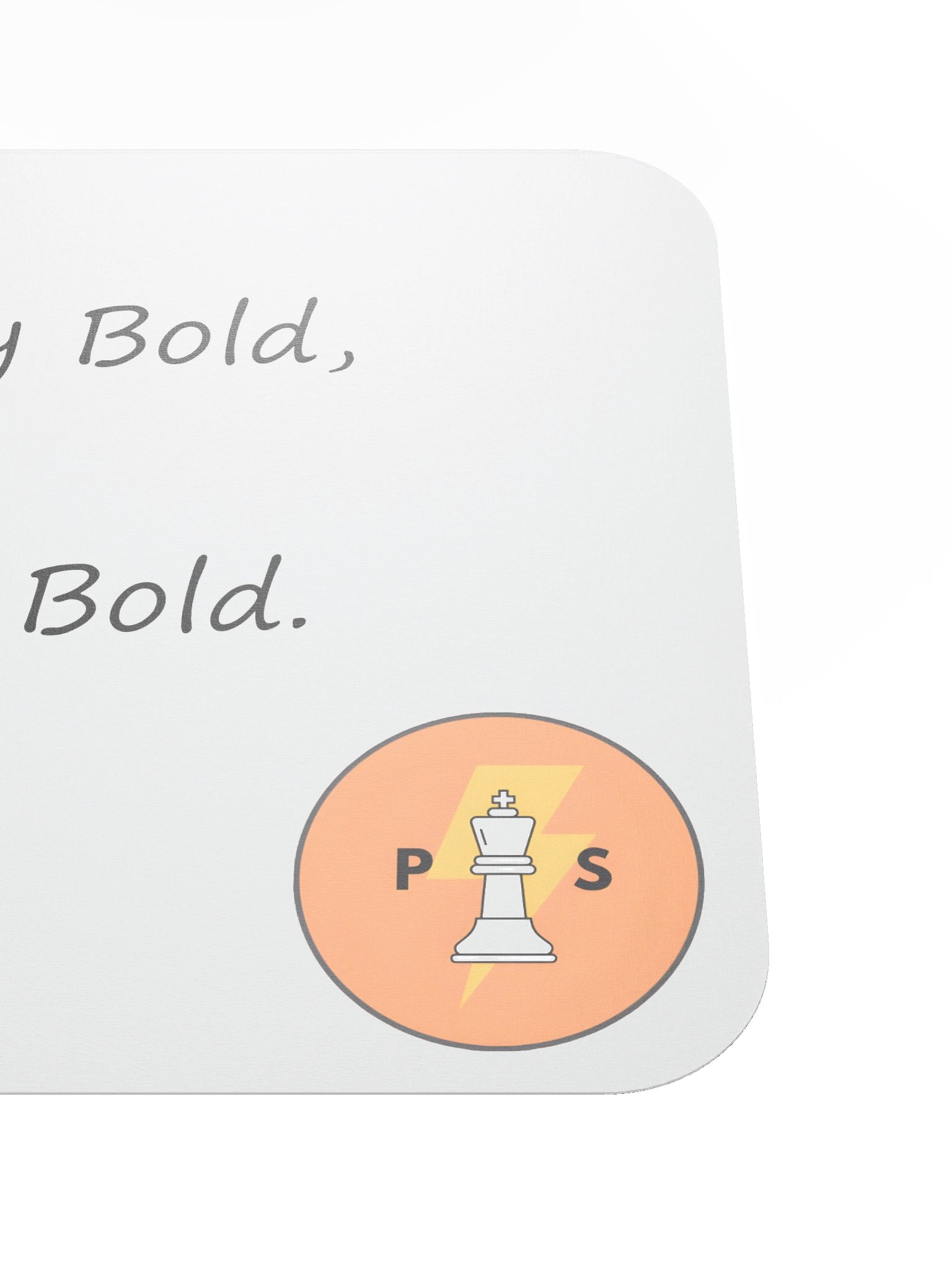 "Play Bold, Win Bold" Premium Gaming Mousepad product image (5)