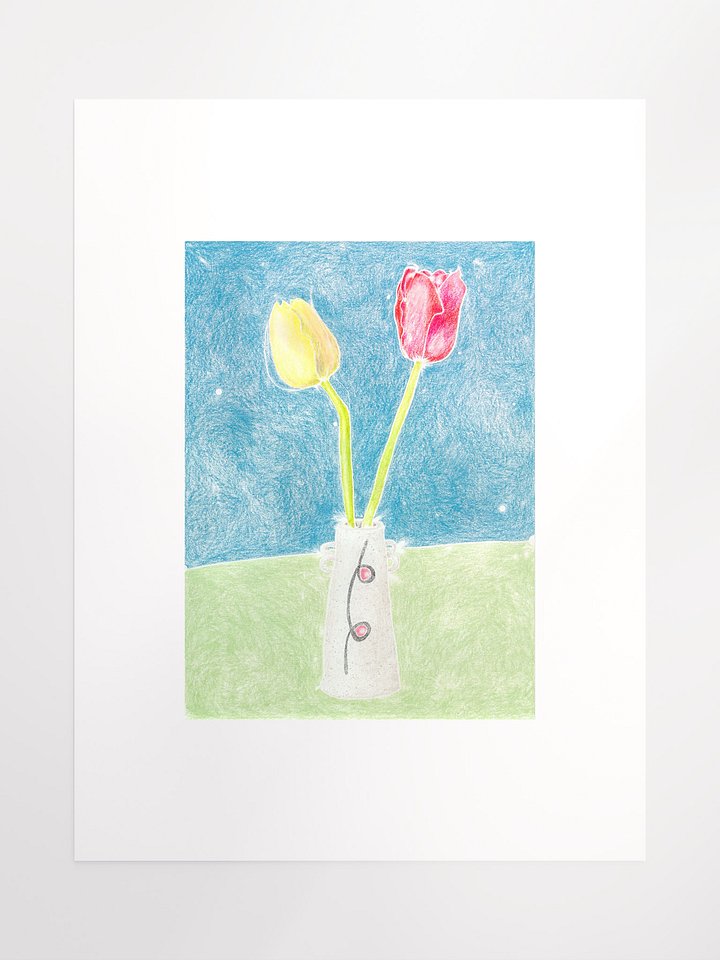 Two Tulips 03.08.12 print product image (2)