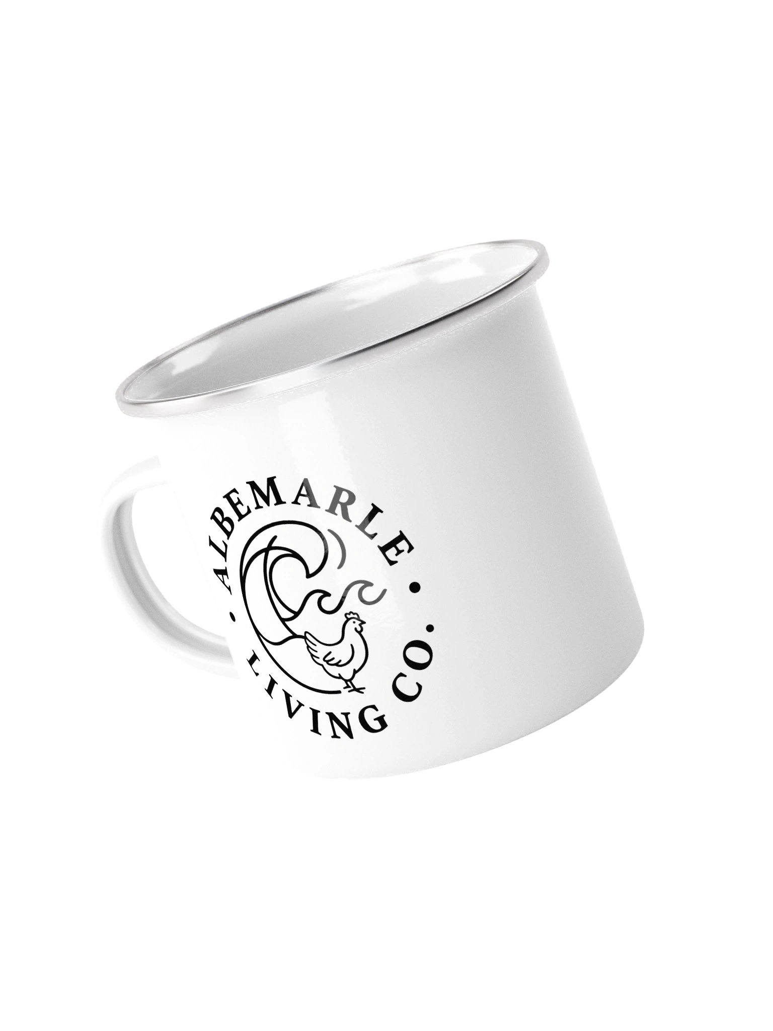 Coastal Hen Enamel Cup product image (2)
