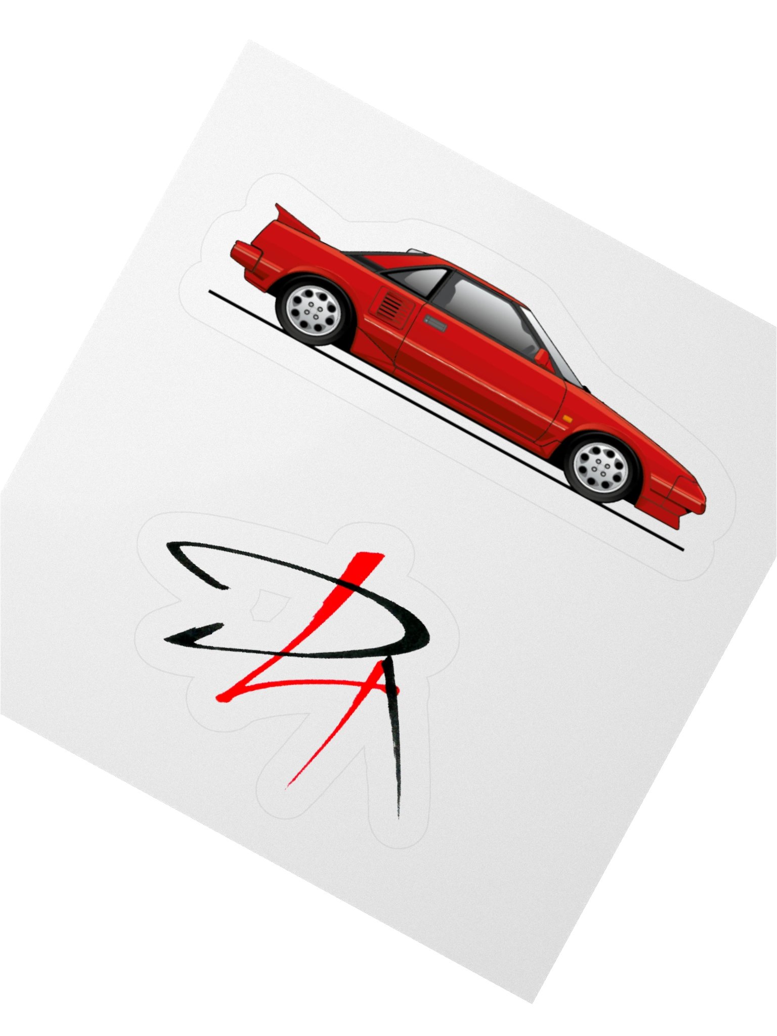 MR2 mk1 and D4A Stickers product image (2)