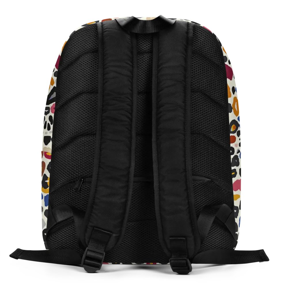 Eclectic Leopard Print Laptop Backpack product image (4)