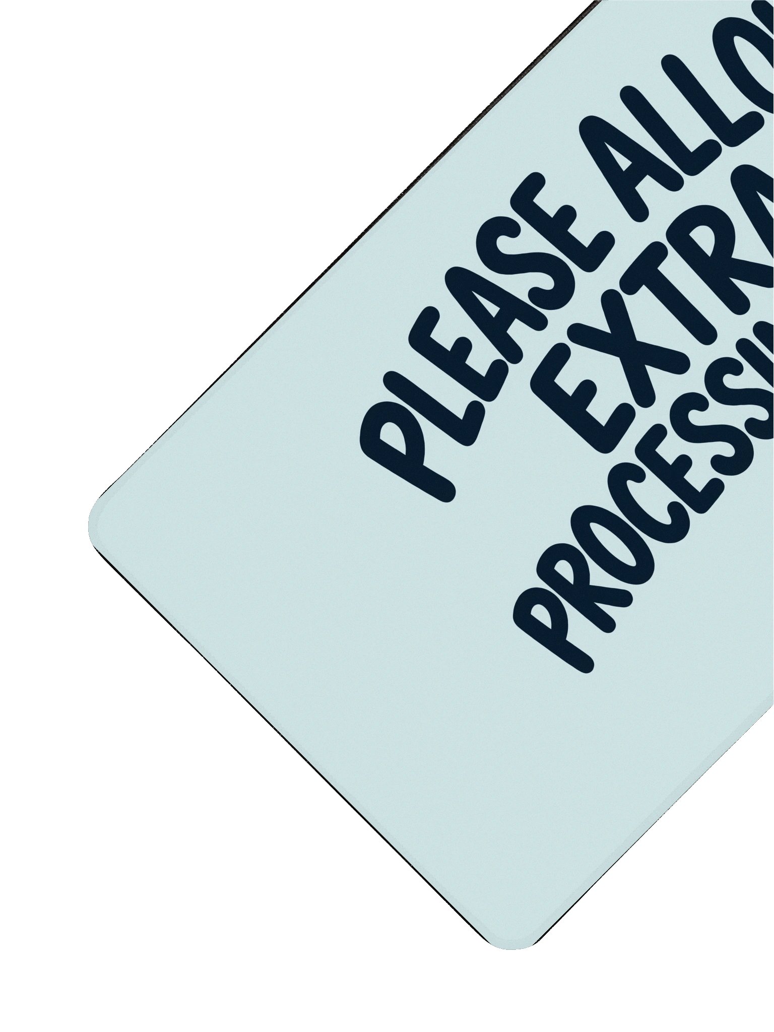 SEEN Mouse Pad | Please Allow Extra Processing Time product image (3)