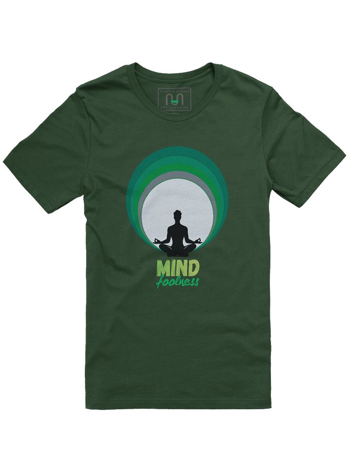 MIND Foolness Tee – Center Your Chaos - ReadMyLips Design product image (1)