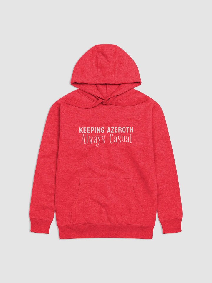 Keeping Azeroth Casual -- Urban Glyph Unisex Hoodie product image (1)