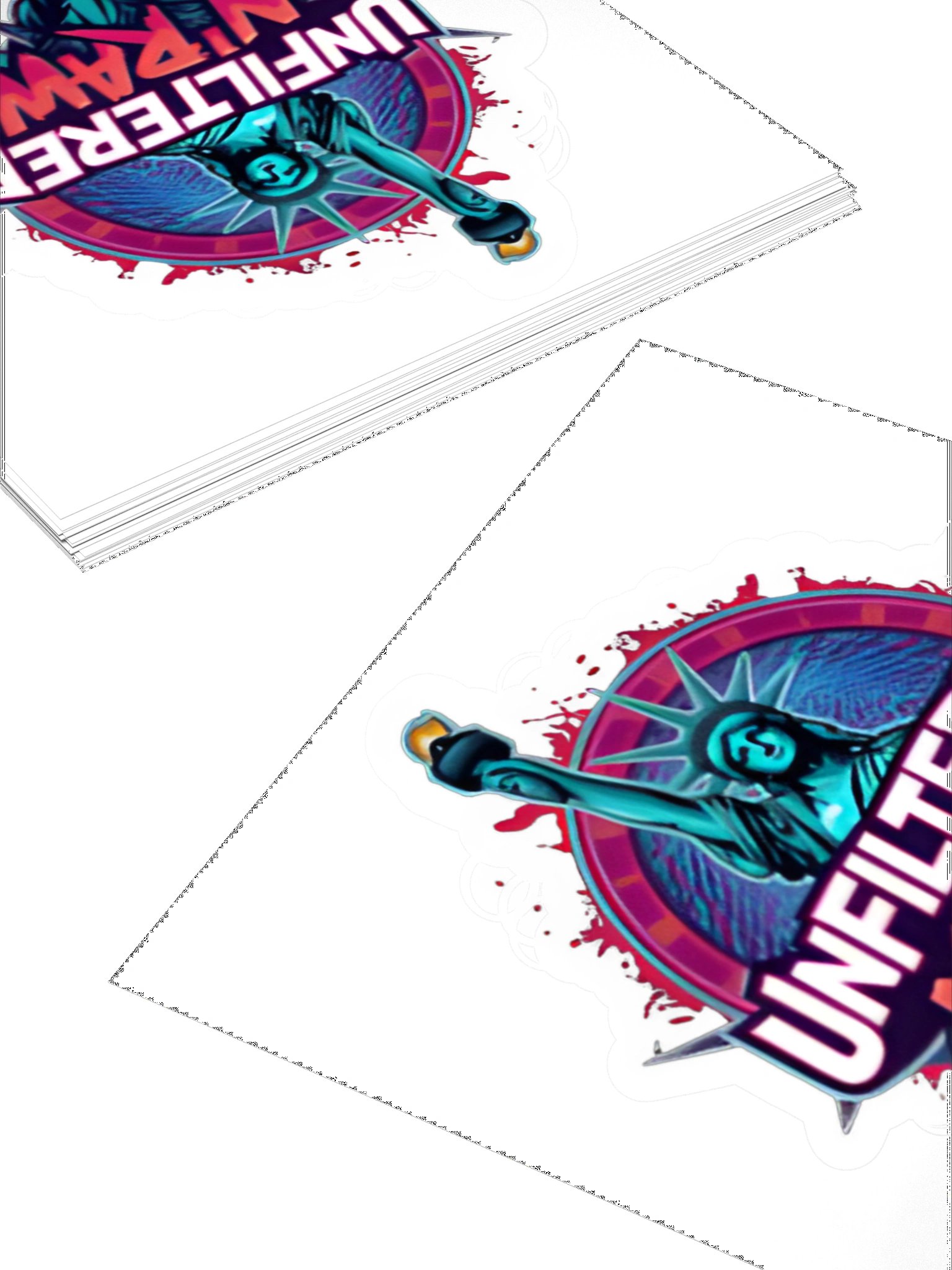 UnR Kiss Cut Sticker product image (4)